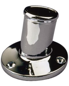 Seadog 4922131 Chrome Brass Pole Socket-1 1/4
