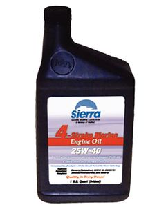 Sierra 94002 Oil-25W40 Fcw I/O-I/B Qt@12Cs