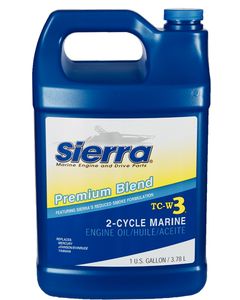Sierra 95003 Oil-Tcw3 Prem 2-Cycl O/B GaL, 
