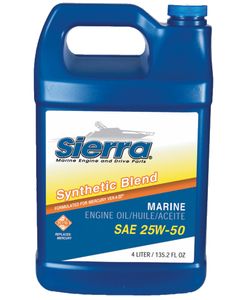 Sierra 95523 Oil O/B 25W50 Fcw 4L @6