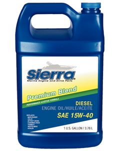 Sierra 95533 Oil Diesel 15W40 Gal @6