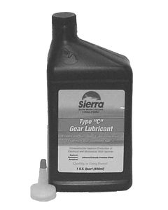 Sierra 96202 Gear Lube-Type C Qt @12/Case