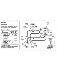 Teleflex Hf5502 I/O & Inboard Fitting Kit