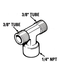 Teleflex Hf5533 Tee Fitting 3/Bg