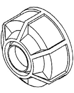 Teleflex Sa39329P Cable Gard/Tilt Tube Seal Nut