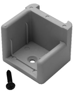 Th Marine Ds1Ldp Door Stop Gray W/Ribs Left