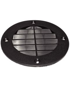Th Marine Lv1Dp Louvered Vent Cover - Blk