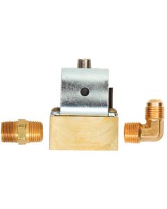 Trident Rubber 130077062Kit 3/8 Brass Solenoid + Fittings