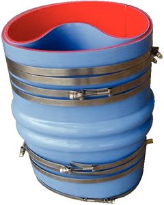 Trident Rubber 274V6000Ss Tri Sil Dble Hmp/Clamps 6