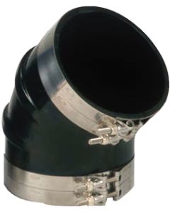 Trident Rubber Trl845Ss Tri Rubber 45D Elbow/Clamps 8