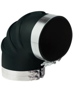 Trident Rubber Trl890Ss Tri Rubber 90D Elbow/Clamps 8