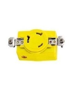 Hubbel Electric Fishing Reel Connector 30a 28v Dc Locking Receptacle