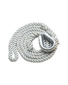 New England Ropes 629K02400015 3-Strand Moor Pendant 3/4X15