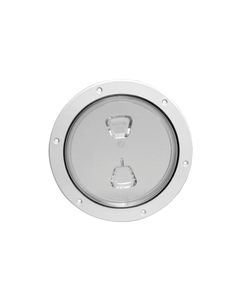 Beckson Dp40-B 4 Black Screw-In Deck Plate