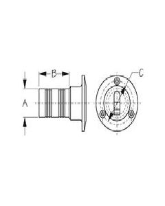 Seadog 351300-1 Fill Body W/O Cap Ss
