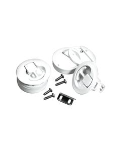 T-H Marine Nfsl52Dp Flush Slam Latch 1-1/16-7/8 Wh