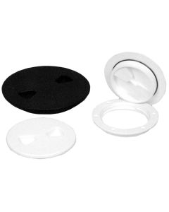 Th-M Dps-8-1-Dp  Deck Plate 8" Black Screw-In