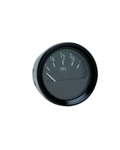Seachoice 15441 Fuel Gauge-Black Bezel