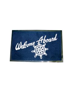 Seachoice 78180 Welcome Aboard Mat-Navy