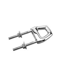 Seadog 079233-1 Chrome Zinc Twin Shank Bow Eye