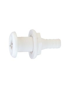 Attwood 3872-3 Thru-Hull Connector  5/8In Wht