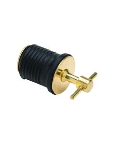 Seachoice 18801 Drain Plug-1 Twist-Brass