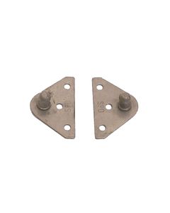 Sierra Gs62850 P-Flat Bracket Ss W/Ball Stud