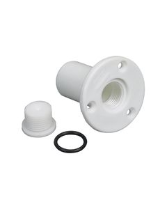 Moeller 020303-10 Transom Drain With Pipe Plug