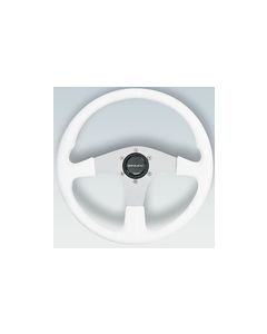 Uflex Corsews Steering Wheel Wht Pvc Grip