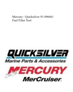 Mercury 91-896661 Fuel Filter Tool