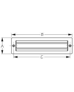 Seadog 3280131 S/S Deck Step-3 1/4 X 8 2/Cd