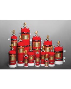 Fireboy MA20100227-BL Manual-Automatic Fire Extinguisher System 100 cu ft 