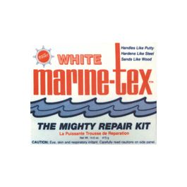  Travaco Marine Tex Epoxy Putty 14oz White Rm306k : Sports &  Outdoors