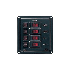 thumbnail image 2 of Sea-Dog Aluminum Switch Panel - Vertical - 4 Switch [422010-1 2 of 14